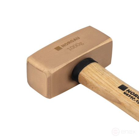 Молоток медный NORGAU Industrial N622C, 1000 г