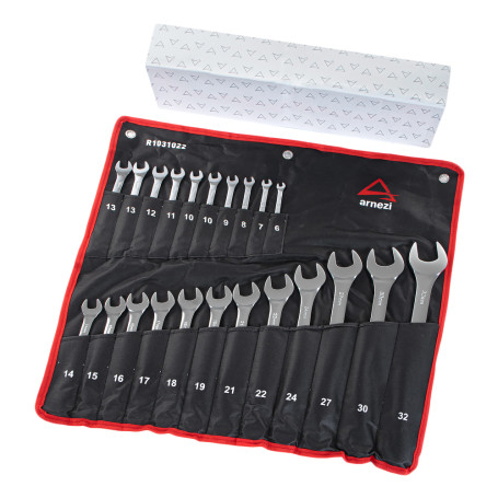 Combination key set 22 pr. in a bag (6-32mm) ARNEZI R1031022