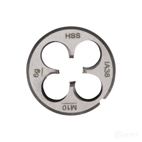 Плашка NORGAU Industrial по металлу M10х1.5 мм, HSS