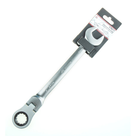 Ключ комбинированный 24 мм. трещоточный, шарнирный ARNEZI R1030524