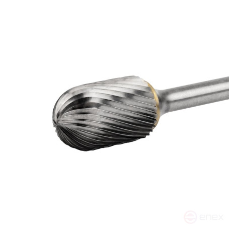 Борфреза твердосплавная NORGAU Industrial сфероцилиндрическая 16 мм, форма C, SCM