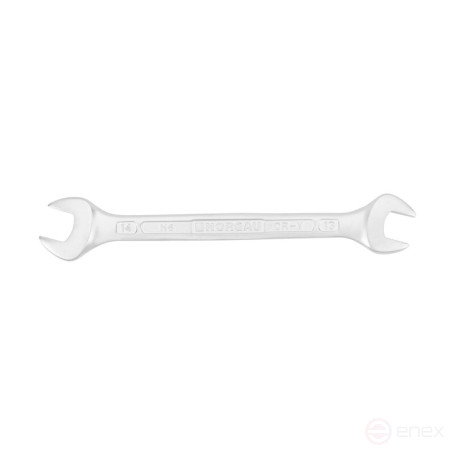 Ключ гаечный рожковый NORGAU Industrial двусторонний, 13х14 мм, N6-13х14
