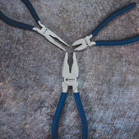 Набор губцевого инструмента NORGAU Industrial NPS-246, 3 предмета