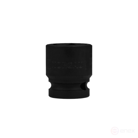 Головка ударная торцевая NORGAU Industrial шестигранная 1/2", 24 мм, N19K-24