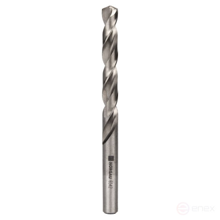 Spiral drill bit NORGAU industrial for metal 10.6 mm, Z2, HSS