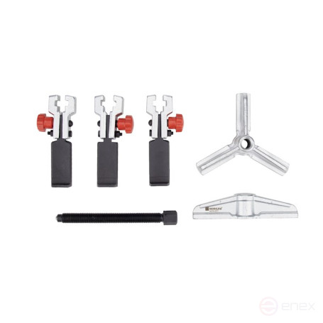 Set of universal pullers NORGAU Industrial with two and three grips, NUP34-SET1