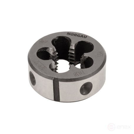 Плашка дюймовая NORGAU Industrial по металлу UNC 3/4, HSS