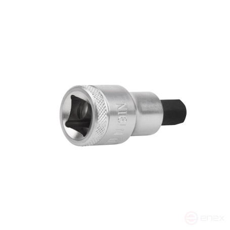 Головка торцевая NORGAU Industrial с шестигранной вставкой HEX 1/2", 10 мм, N19IN-H