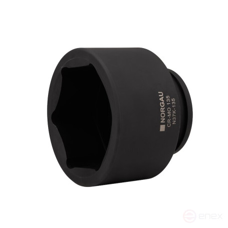 Головка торцевая ударная NORGAU Industrial шестигранная 1.1/2", 135 мм, N37K-135