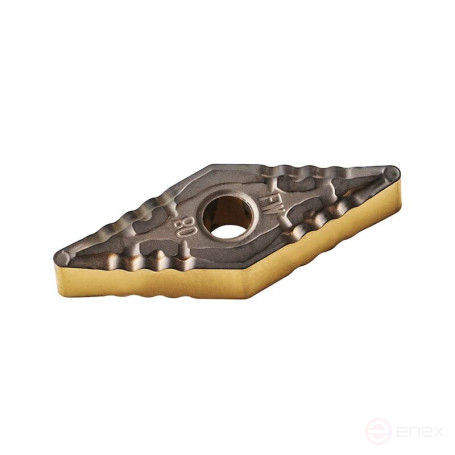 Пластина токарная NORGAU Industrial негативная VNMG160404-FW, NRG10P