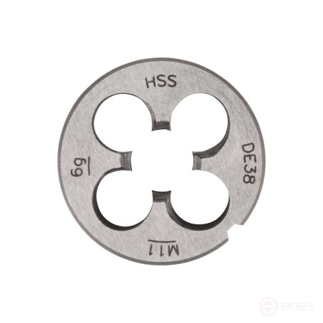 Плашка NORGAU Industrial по металлу M11х1.5 мм, HSS
