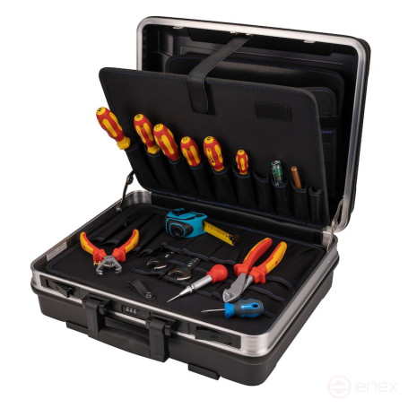 Набор электрика NORGAU Industrial в чемодане 63 предмета, N1090