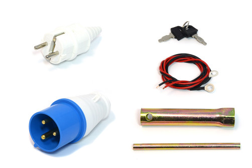 Gasoline generator 7 kw with AVR TSS SGG 7000E3A