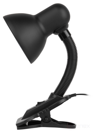 ERA N-102-E27-40W-BK table lamp on a clothespin, matt black