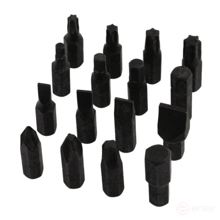 Отвертка ударная с набором бит NORGAU Industrial в ящике 18 предметов, NK1900-18