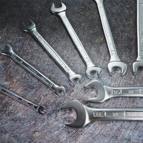 NORGAU Industrial 8-piece Double-sided wrench set, N6-008