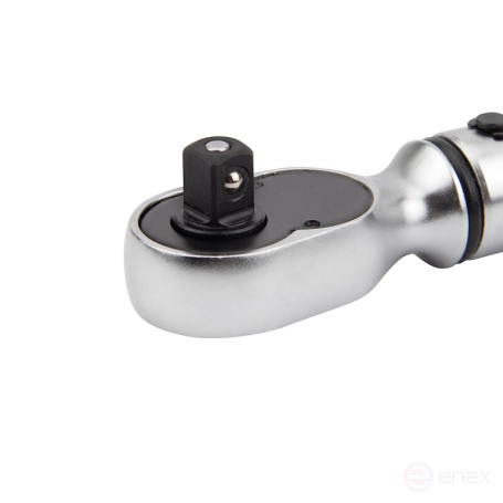 Torque wrench NORGAU Industrial limit wrench with built-in ratchet 1/4" 1-6 Nm, NTW21-006PR