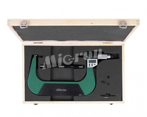 Micrometer MCC - 200 0.001 electronic 5-kn. with verification