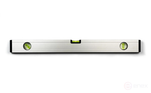 Anodized "PREMIUM PLUS" level (3 acrylic indicators) 120 cm