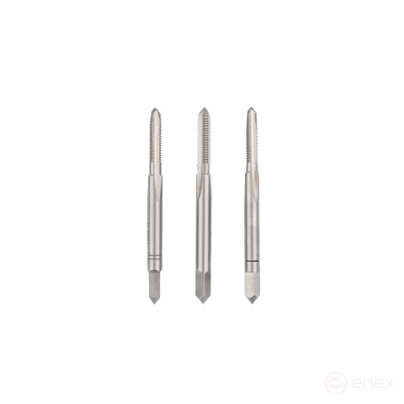 Комплект ручных метчиков NORGAU Industrial M3.5, HSS, 3 предмета