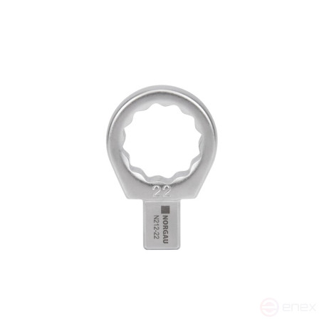 Насадка накидная NORGAU Industrial для динамометрического ключа 22, прямоугольный привод 9х12