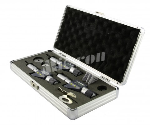 A set of micrometric 3-point electronic nutrometers 6- 12 0.001
