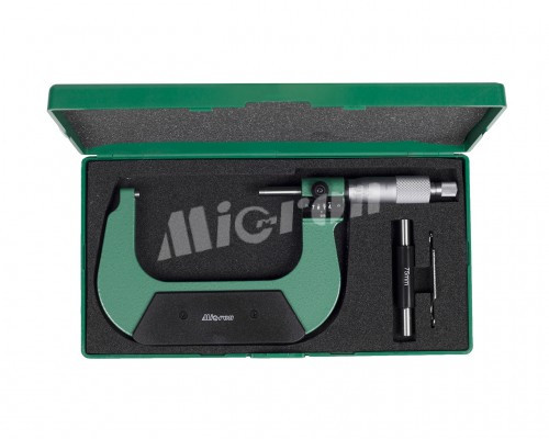 Micrometer MCCM- 100 0.01 with a mechanical slider with verification