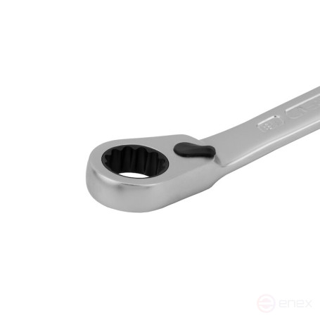 Combination wrench with switchable ratchet NORGAU Industrial 18 mm, N7UR-18