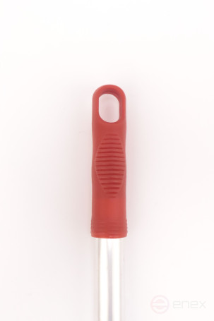 ACG Aluminum handle for Kentucky flounders and holders, red 140 cm, d-23 mm, 1008301