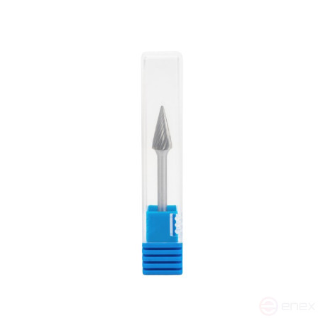 Carbide borehole NORGAU Industrial conical 6.3 mm, 22°, shape M, SCM