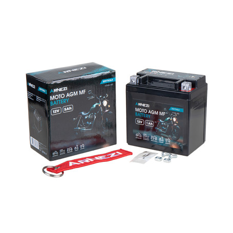 Аккумулятор ARNEZI мото AGM 5 А/ч обратный R+ 113x70x109 EN 60 А