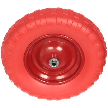 Wheel 3.25/3.00-8 polyurethane tubeless d12 mm