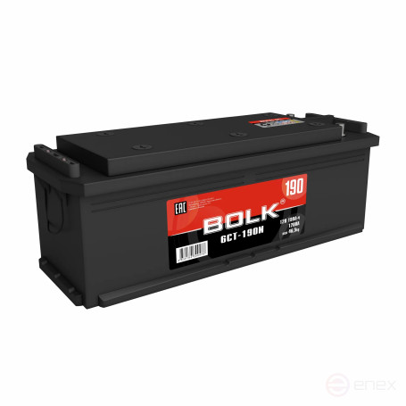 Аккумулятор BOLK Standart 190 А/ч R+(4) 514x218x210 B EN 1200 А