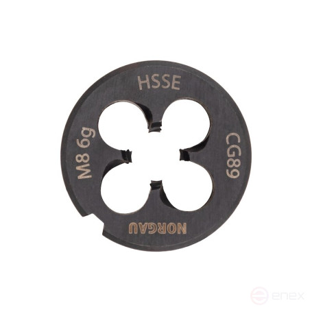 NORGAU Industrial metal die M8, HSS-E/VAP