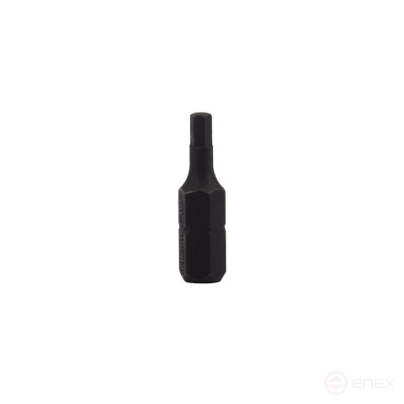 Screwdriver insert NORGAU Industrial hexagon 3x25 mm, 1/4" shank, N685-H3