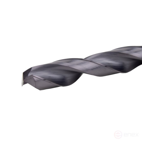 Сверло спиральное NORGAU industrial по металлу 10х103 мм, 5xD, VHM/ALTIN, INOX