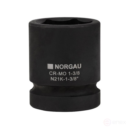 End impact head NORGAU Industrial hexagon inch 1", 1.3/8", N21K-1.3/8