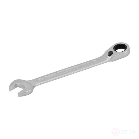 Ключ гаечный комбинированный с переключающейся трещоткой NORGAU Industrial 19 мм, N7UR-19