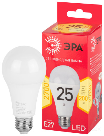 ERA RED LINE LED Lamp A65-25W-827-E27 R 25W bulb Warm white light E27