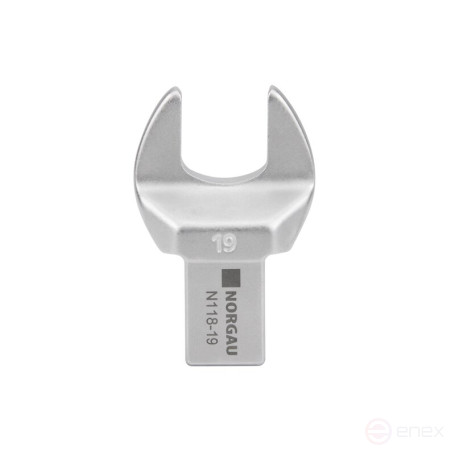 Насадка рожковая NORGAU Industrial для динамометрического ключа 19, прямоугольный привод 14х18