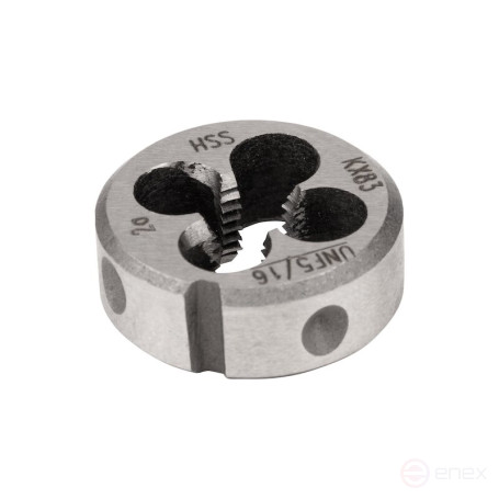 Плашка дюймовая NORGAU Industrial по металлу UNF 5/16, HSS