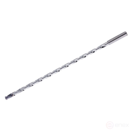 Spiral drill bit NORGAU industrial for metal 3.8 mm, 25xD, VHM/ALTIN, UNI