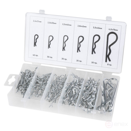 Cotter pin set S-model 31-75mm 150pr. ARNEZI R8020133