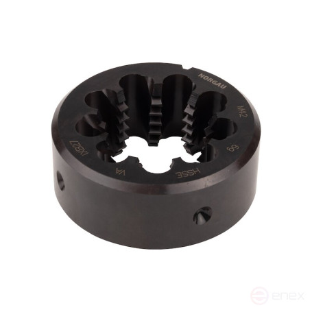 Плашка NORGAU Industrial по металлу M42, HSS-E/VAP