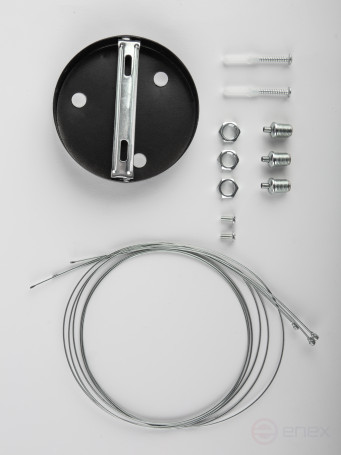 Светильник LED ЭРА Geometria SPO-152-B-40K-048 Delta 48Вт 4000К 3500Лм IP40 800*800*80 черный подвесной