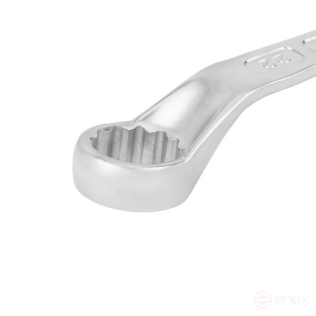 Ключ гаечный комбинированный NORGAU Industrial изогнутый 22 мм, N7B-22