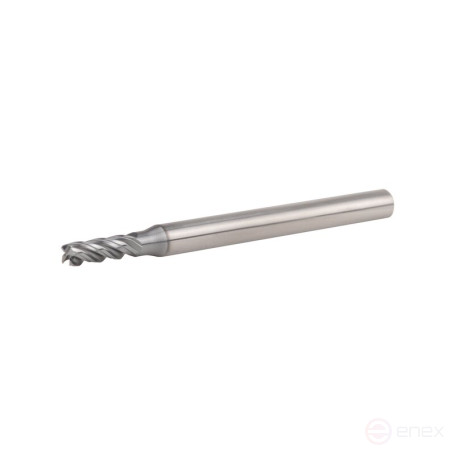 Фреза концевая твердосплавная NORGAU Industrial высокопроизводительная 3 мм, Z4, VHM/AlCrSiN