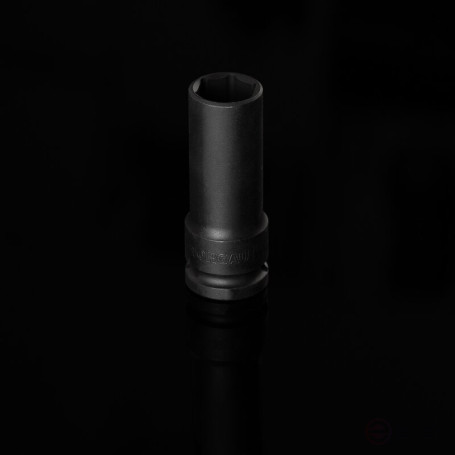 Impact end head NORGAU Industrial hexagon elongated 1/2", 19 mm, N19K-17