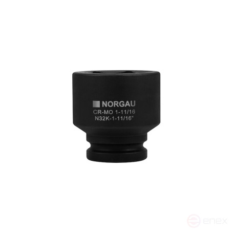Головка торцевая ударная NORGAU Industrial шестигранная 3/4", 1 11/16", N32K-1 11/16