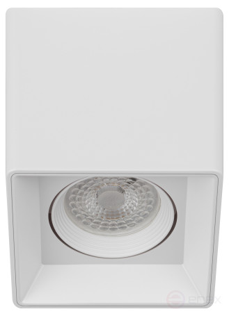 Светильник накладной ЭРА OL24-1 WH под лампу MR16 GU5.3 поворотный белый